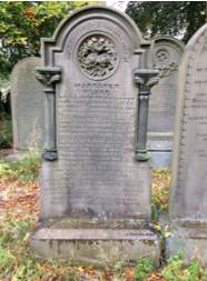 Headstone for Private Edwin Blades