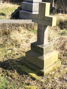 Private Arthur Clifford Hudson family headstone