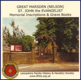 St Johns churchyard, Nelson Lancashire